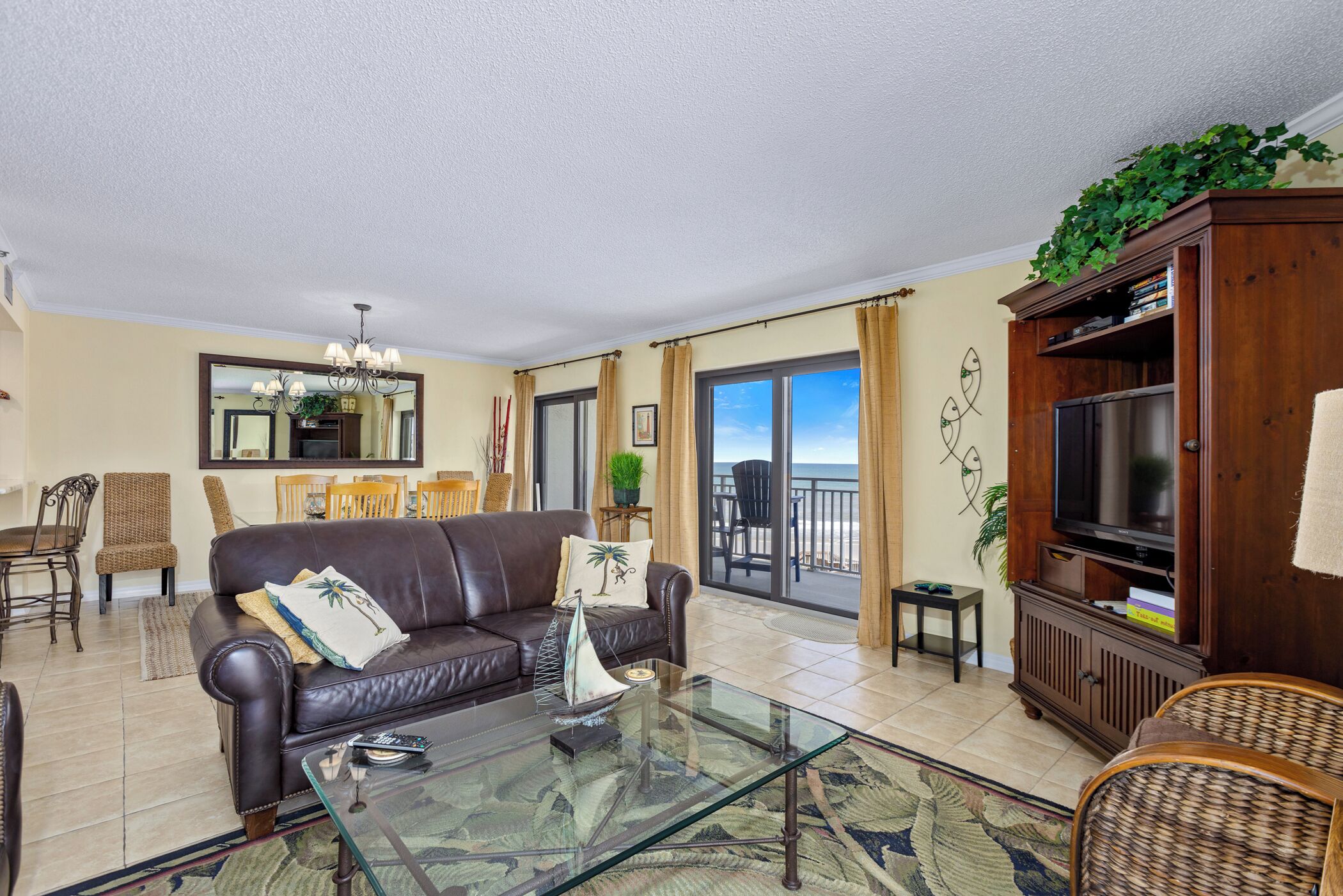 Smart TV, DVD player, books