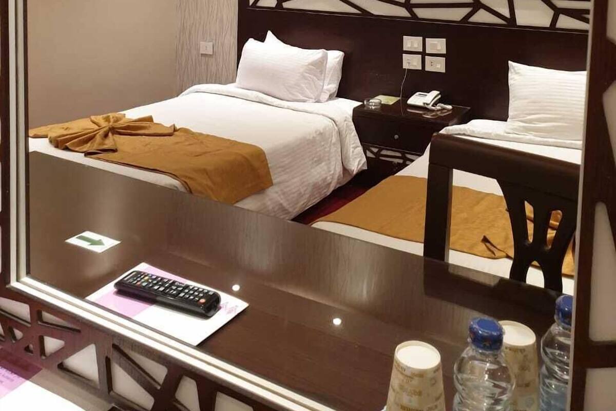 Comfort Twin Room, Balcony, Pool View | In-room safe, soundproofing, WiFi (free)