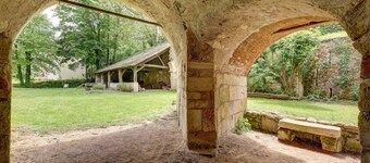 Pretty country house with access to swimming pool, sauna and Scandinavian bath