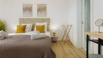 1 Schlafzimmer, kostenloses WLAN, Bettwäsche