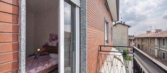 Habitación 'Rosa' con terraza compartida, balcón y Wi-Fi