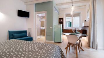 1 chambre, fer et planche Ă repasser, Wi-Fi gratuit, draps fournis