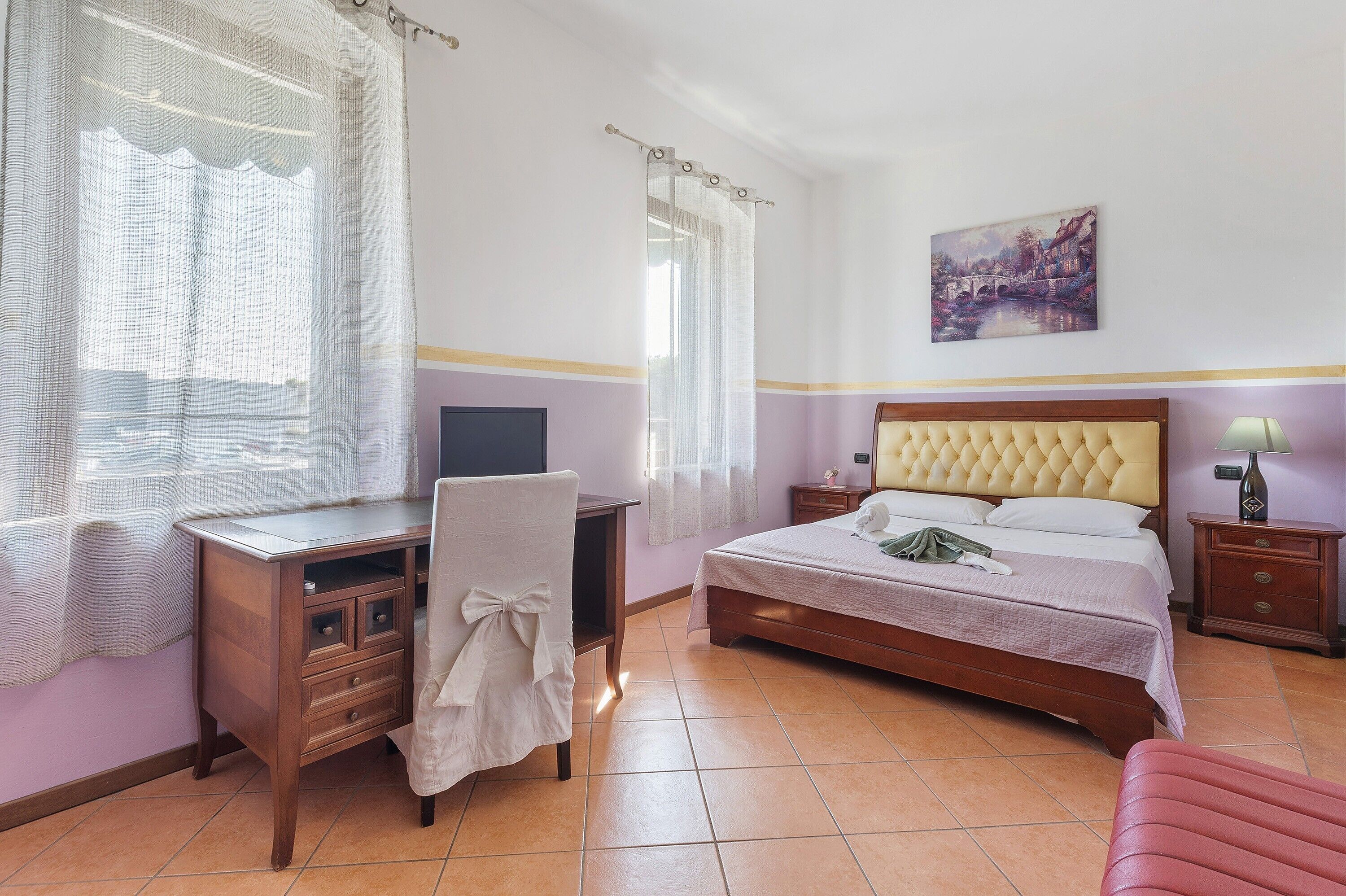 1 camera, Wi-Fi gratuito, lenzuola