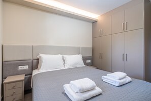 1 bedroom, free WiFi, bed sheets - Luxury Stay Apartment with Mountain View, Wi-Fi, and Air Conditioning (Kerkira)