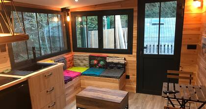 Chalet "Lou Cabanot 640" – Retreat with private terrace, Wi-Fi, and air conditioning by the basin