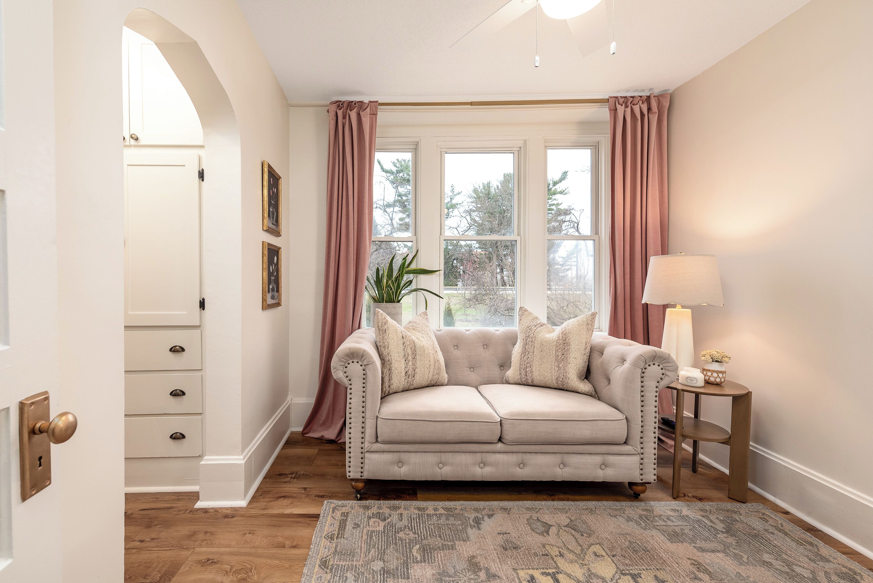 TV connectée, cheminée