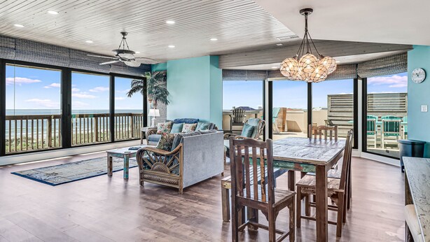 Interior - Oceanfront Penthouse | 3BR/2BA | Pools, Beach Access & Incredible Views (Port Aransas)