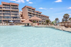 Et oppvarmet basseng