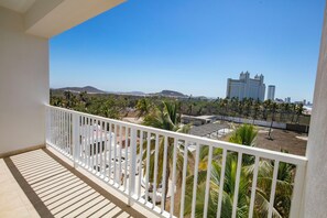 Family Apartment, Balcony, Beach View | Balcony view - Elegant Condo at Playa Brujas (Mazatlán)