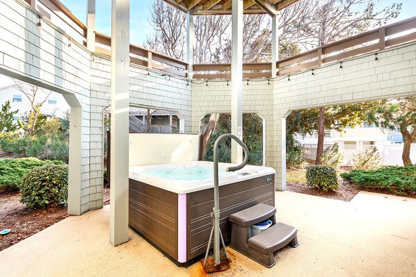 Bain à remous extérieur