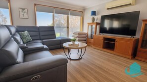 TV connectée, cheminée