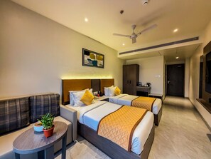 Deluxe Twin Room | Premium bedding, desk, rollaway beds, free WiFi