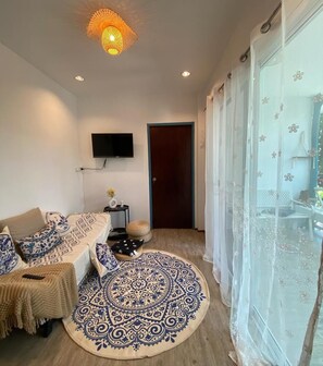 Deluxe Villa | Living area - Dream Villa Beachfront Sunset (Koh Samui)