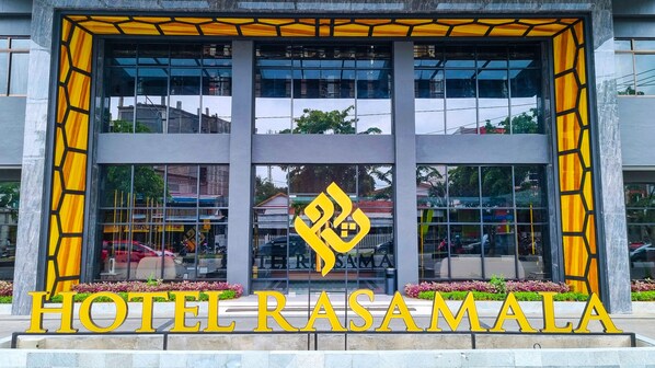 Fassade der Unterkunft