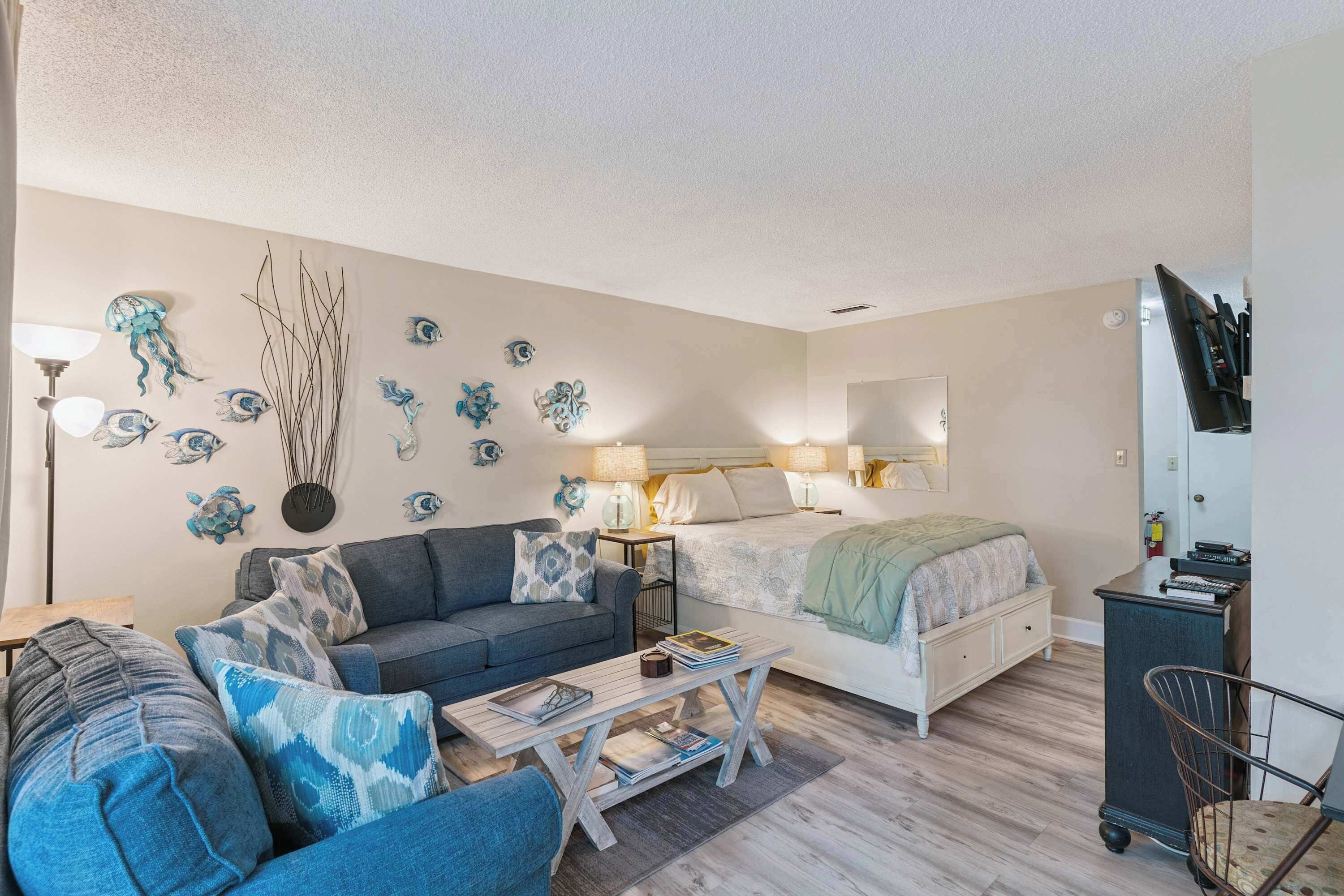 1 dormitorio, cuna de viaje, wifi gratis y ropa de cama