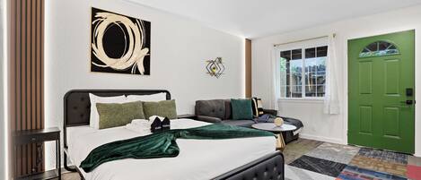 1 chambre, fer et planche à repasser, Wi-Fi gratuit