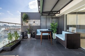 Fachada de la propiedad