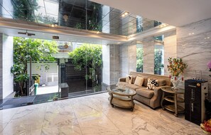 Sitzecke in der Lobby