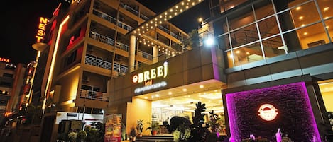 Fassade der Unterkunft