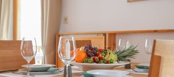 4 person apartment in green suroundings