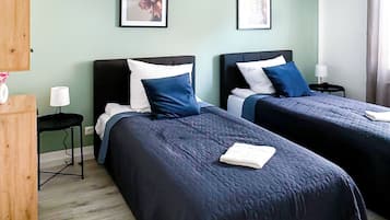 2 chambres, fer et planche Ă repasser, Wi-Fi, draps fournis