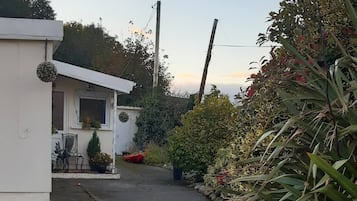 Ferienhütte, 2 Schlafzimmer, Kamin, Gartenblick | Aussenbereich