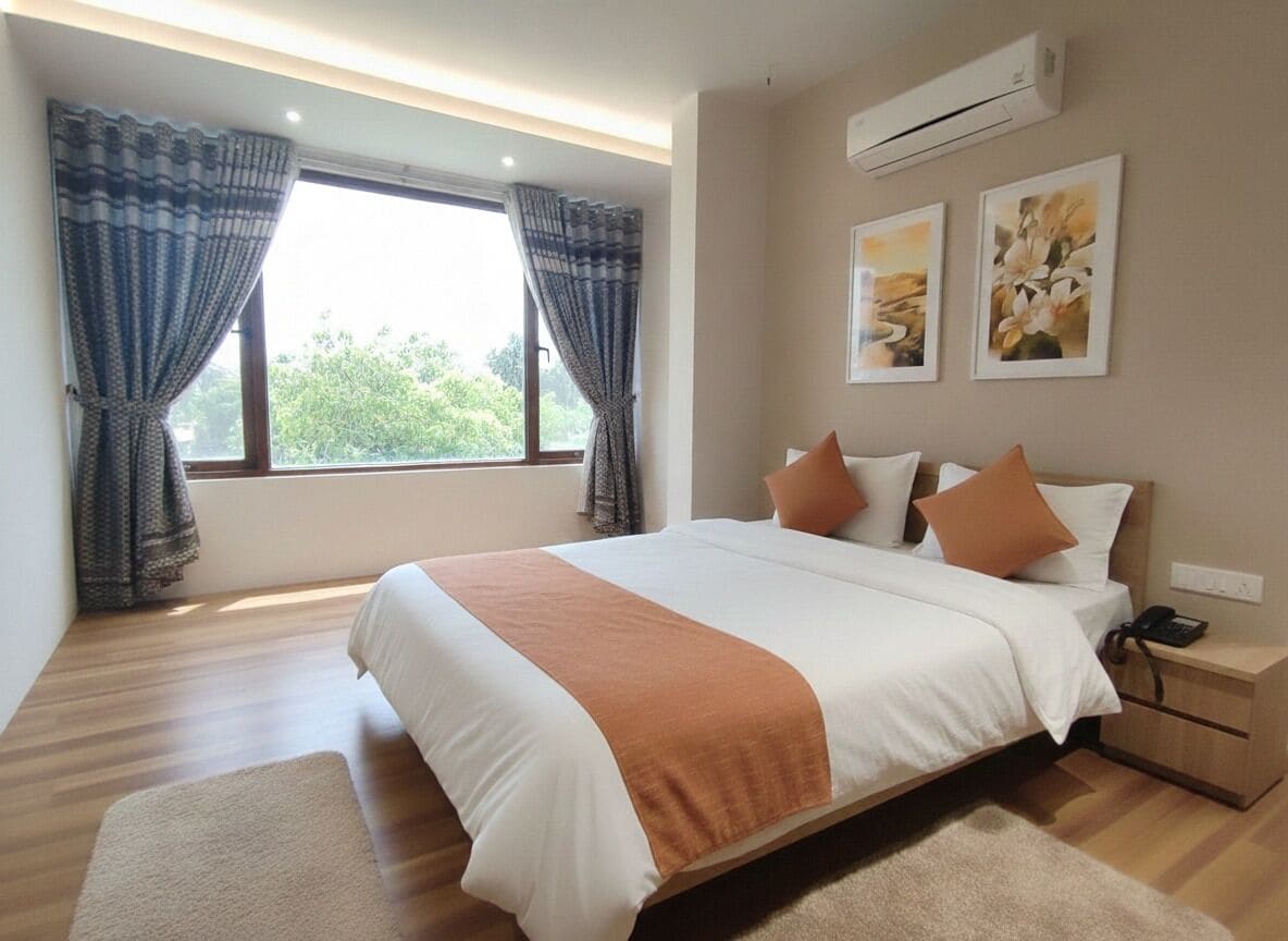 Chambre quadruple exécutive | Literie fournie