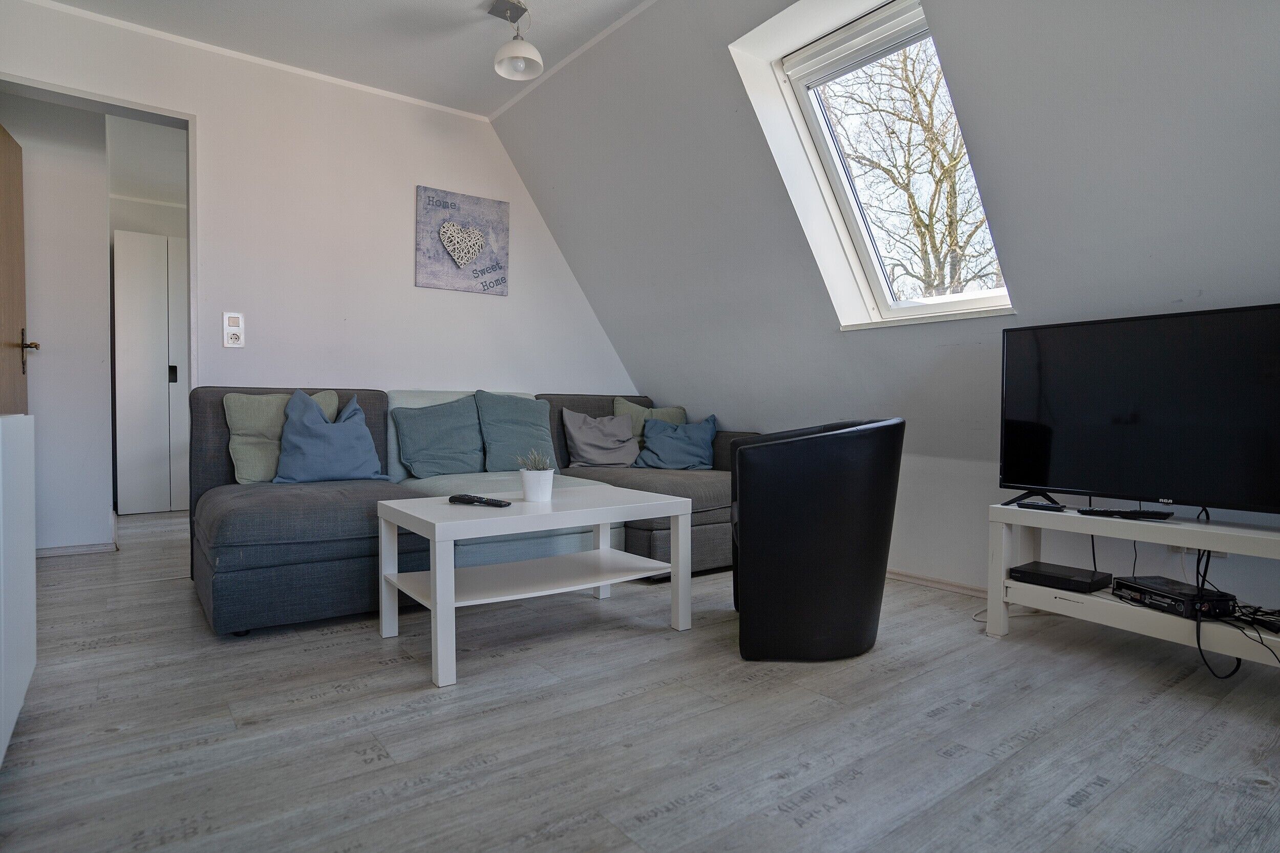 Fernseher, Stereoanlage