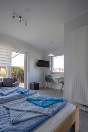 1 bedroom, iron/ironing board, free WiFi, bed sheets