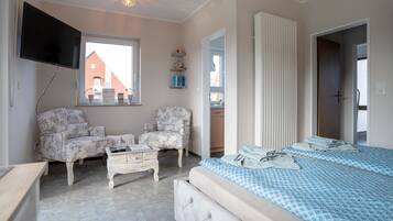 1 makuuhuone, silitysrauta/-lauta, ilmainen Wi-Fi, vuodevaatteet