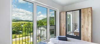 Holiday Home 'Diemelblick' with Lake View, Private Terrace and Wi-Fi