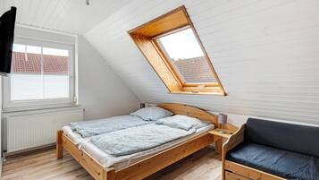 2 chambres, Wi-Fi gratuit, draps fournis