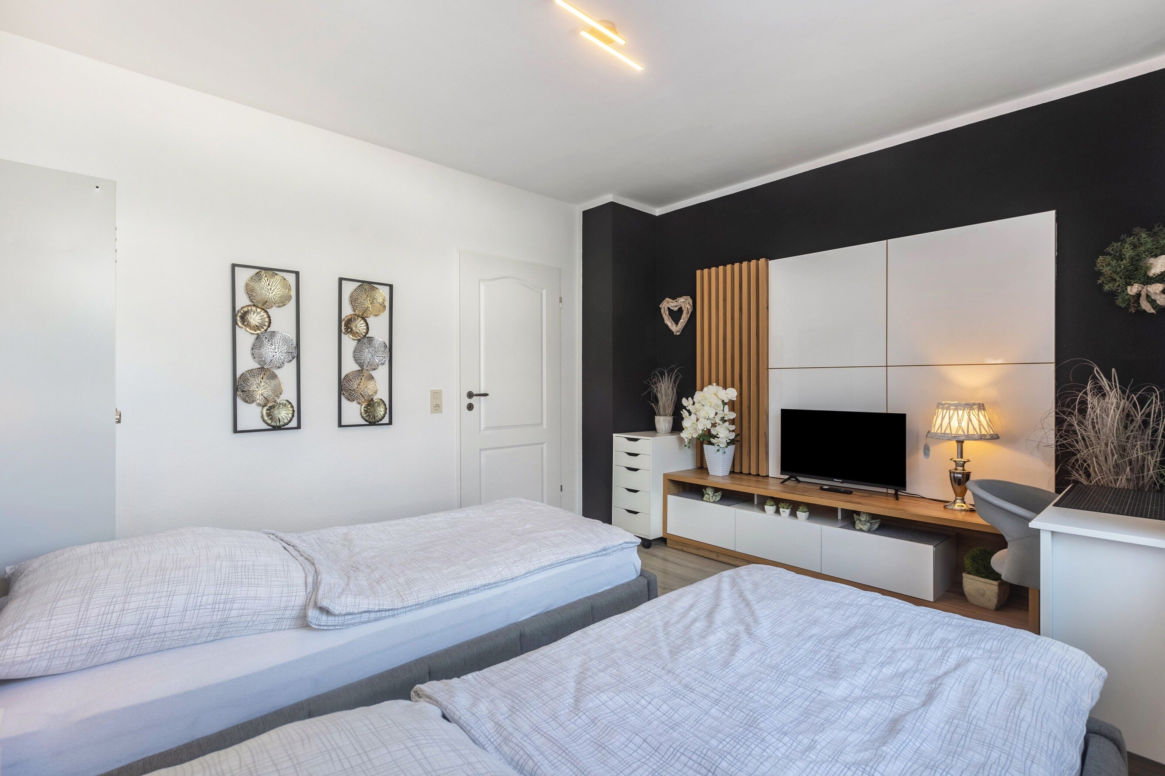 2 Schlafzimmer, Bügeleisen/Bügelbrett, kostenloses WLAN, Bettwäsche