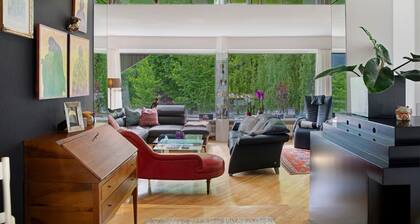 Maison Gutschi avec vue sur la montagne, grand jardin et Wi-Fi