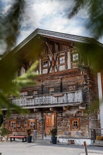 Appartement "Kracherlemoos" avec vue sur les montagnes, terrasse partagée et Wi-Fi