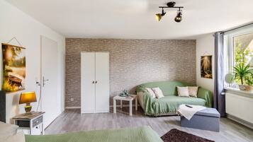 1 Schlafzimmer, Bügeleisen/Bügelbrett, kostenloses WLAN, Bettwäsche