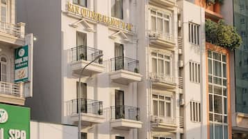 Overnatningsstedets facade