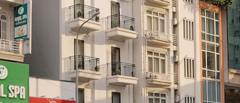 Façade de l’hébergement