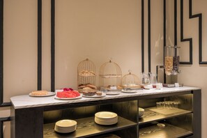 Frokostbuffé er inkludert hver dag