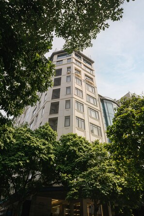 施設の正面