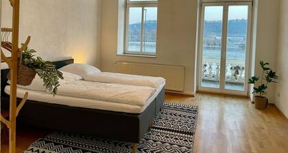 LaBed - Directly on Drosselgasse | Enjoy the wine region, old town & view of the Rhine