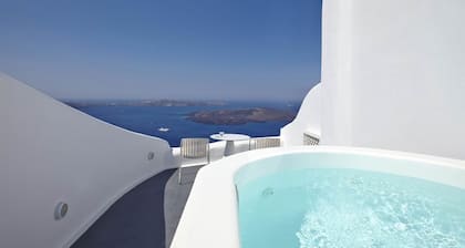 Ferienhaus in Fira mit 1 Schlafzimmern 2 Schlafplätzen