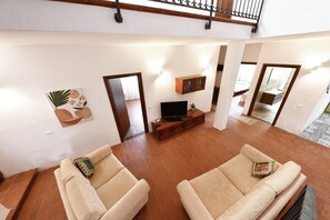 Living Room - Villa with private pool (Floridia (SR))