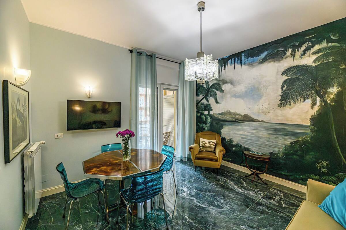 Luxury Condo | Living area | TV, printers