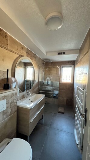 Haartrockner, Handtücher