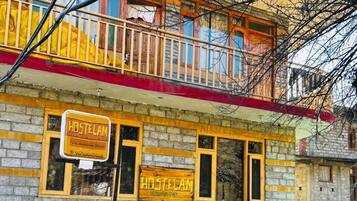 Voorkant van accommodatie