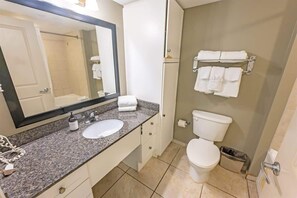 Een douche, een haardroger