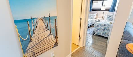 2 bedrooms, iron/ironing board, free WiFi, bed sheets