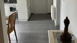 Appartement Deluxe, balcon | Coin séjour