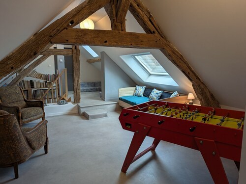 Maison familiale au bord de la Loire à Sigloy pour 6 personnes